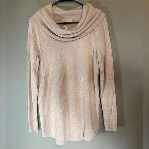 Barefoot Dreams Cozychic Ultra Lite Coastal Cowl Neck Tunic S NWT